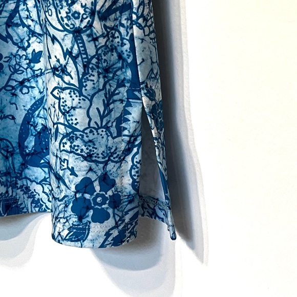 Nuu Muu hiking dress, exercise dress, stretchy, sleeveless, floral leaf print M - Picture 4 of 8